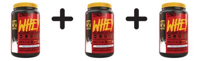 3 x Mutant Mutant Whey, Cookies & Cream - 908g