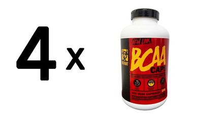 4 x BCAA Caps - 400 caps