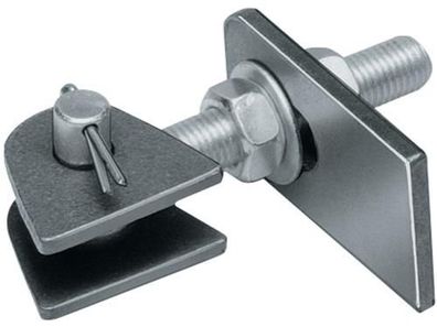 Verstellbares Torband 135x19x44x120x25x45x12x6mm STA roh Btl. GAH