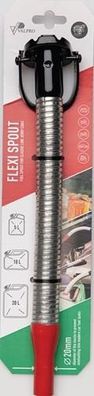 Ausgießstutzen f. Benzin L.380mm B.68mm rot-schwarz H.60mm 330g VALPRO