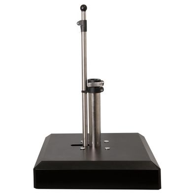 Liro Schirmständer Alu-Vario 50 K mit Schnellspannung 55 x 55 cm anthrazit V1K-50-04