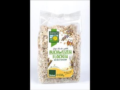 Bohlsener Mühle 6x Buchweizenflocken aus Deutschland 250g