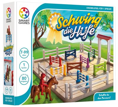 Smart Games Schwing die Hufe 80 Aufgaben Ab 7 Jahren Logikspiel