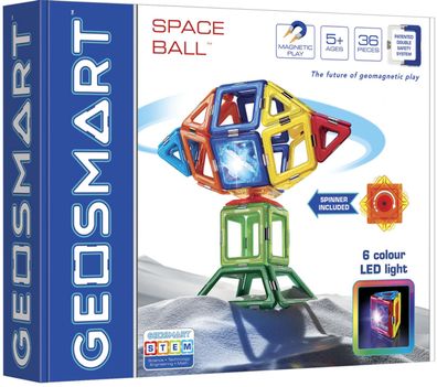 GeoSmart Space Ball 36 teilig Magnetbausteine mit LED ab 5 Jahren