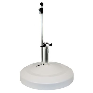 Liro Schirmständer Midi 60 S mit flexibler Klemmung Ø61 weiß 50S-61-01