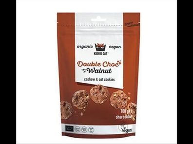 Kookie cat 6x KookieCat Shareables Double Chocolate Walnut, 100g 100g