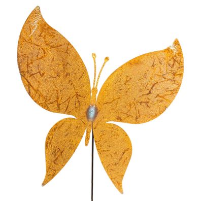 Rost Deko Rankstab Schmetterling - außergewöhnliche Rankhilfe