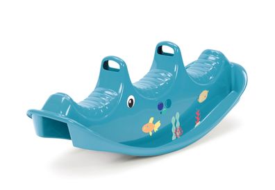 Dantoy – Schaukelpferd mit 3 Sitzen - Wippe aus Langlebiger Kunststoff - Kinderwippe