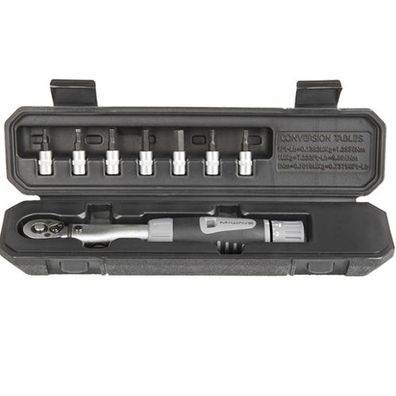 Drehmomentschlüssel 2-24 Nm, M-Wave, mit Bits in Displaybox, Messingschlager, 880291