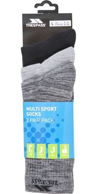 Trespass Socken Jackbarrow 3 Pair Pack Trekking Socks