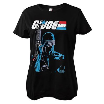 G.I. Joe Damen Snake Eyes Close Up Girly Tee