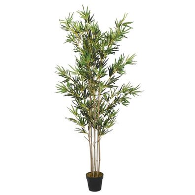 vidaXL Bambusbaum Künstlich 1380 Blätter 200 cm Grün