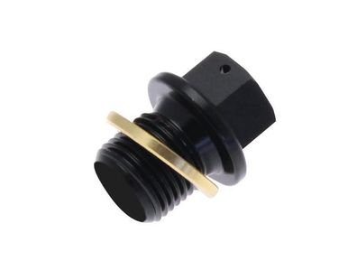 Tecnium Ablassschraube - Aluminium schwarz M8x1,25x16