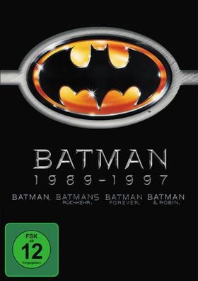 Batman 1-4 (DVD) 4DVDs Min: 470