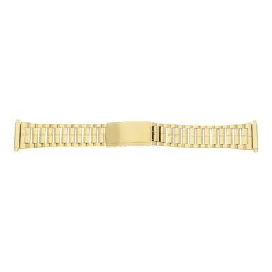 JuwelmaLux Uhrenband JL30-10-4960 Edelstahl gold plattiert