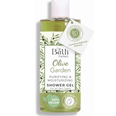 The Bath Factory Olive Garden Duschgel – Nährende Pflege mit Hilfe von Olivenöl