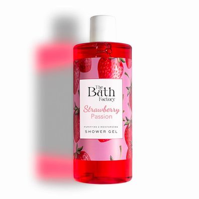 The Bath Factory Strawberry Passion– Fruchtiges Duschgel für samtweiche Haut
