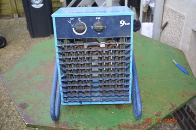 Elektroheizgerät El Björn Typ VF 9 B 9 KW mit Thermostat (31) BD