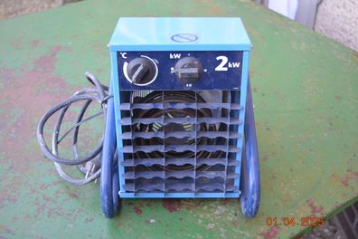 Elektroheizgerät El Björn Typ VF 21 A 2 KW mit Thermostat (25) BD