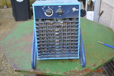 Elektroheizgerät El Björn Typ VF 9B 9 KW mit Thermostat (42) BD