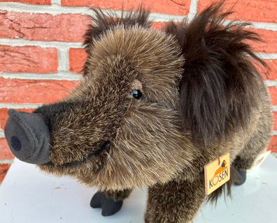 Kösen 3180 Wildschwein Berta Braun Plüschtier Stofftier 48cm NEU!
