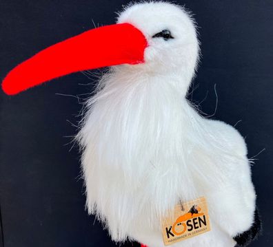 Kösen 5880 Storch Adebar stehend Weiß Plüschtier Stofftier 44cm NEU!