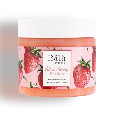 The Bath Factory Strawberry Passion Body Scrub – Fruchtige Pflege für zarte Haut