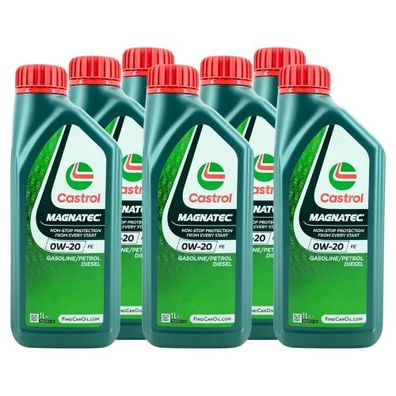 Castrol Magnatec 0W-20 FE 7x1 Liter
