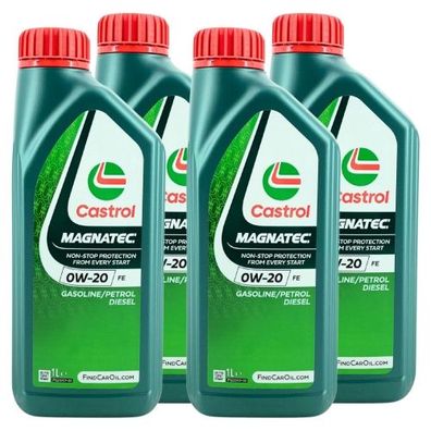 Castrol Magnatec 0W-20 FE 4x1 Liter