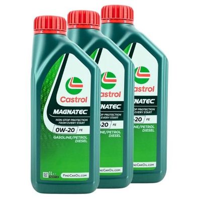 Castrol Magnatec 0W-20 FE 3x1 Liter