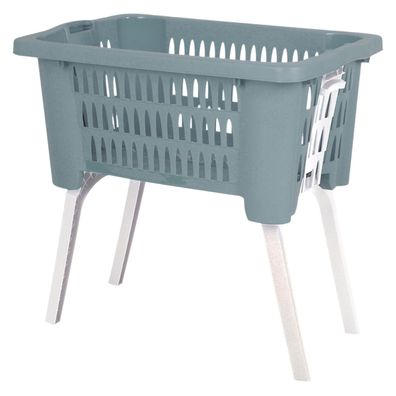 Wäschekorb Wäschesammler Wäschebox Wäschebehälter klappbar Mintgrün B60xH28/58cm