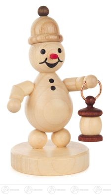Schneemann »Junior« Skiunfall BxHxT = 10x5,5x7cm NEU Erzgebirge Miniatur