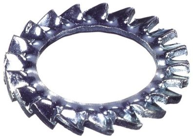 Dresselhaus Fächerscheibe Form A, DIN 6798, galv. 12 mm, Abgabe