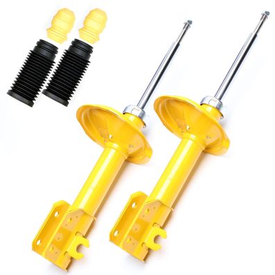 2X SPORT-STOßDÄMPFER Gasdruck VORNE + Staubkappen - FIAT PUNTO 176 176C
