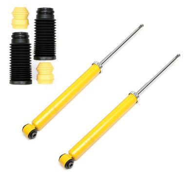 2X SPORT-STOßDÄMPFER Gasdruck HINTEN + Staubkappen - ALFA MITO, PUNTO, CORSA D