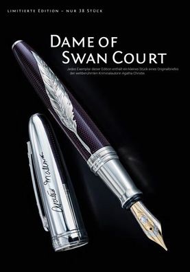 Dame of Swan Court Füllfederhalter Sterling Silber, Limitert auf 38 Stück