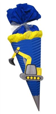 Schultüte Bastelset Bagger von Prell