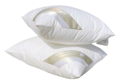 2 Stück Betten Hofmann Basic Allergiker Nackenkissen Kleinkissen 40x50 cm 250 g