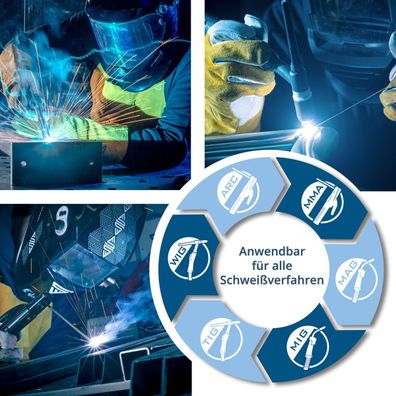 Stahlwerk 2 x Schweißwinkel 4er Set Magnet 4 kg 9 lbs Schweißmagnet Magnetwinkel