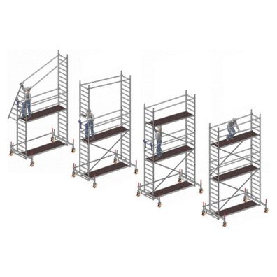 Layher Nachruestset P2 fuer Geruest Uni Leicht 1403.201
