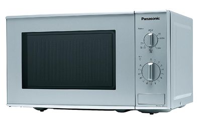 Panasonic Mikrowelle NN-K 121 MMEPG mit Grill, 20 l Garraum, silber