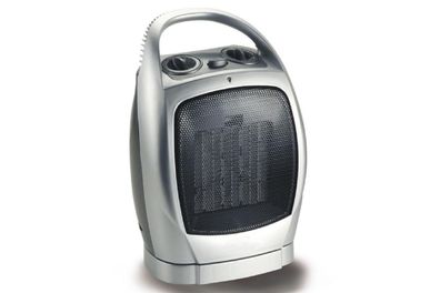 HELLER Heizlüfter PTF 501B 2 Heizstufen 1500 W metallic