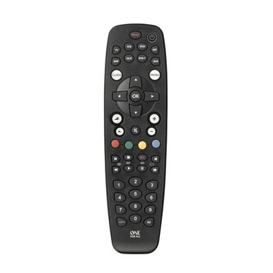 One For All Basic URC 2981 Fernbedienung IR Wireless TV, Beistellgerät, DVD/Blu-ray,