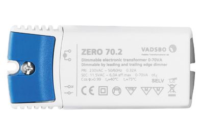 VAD ZERO 70.2 Trafo 0-70W dim