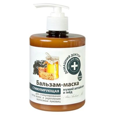 Domaschnij Doktor Haarmaske Mumijo und Honig 500 ml