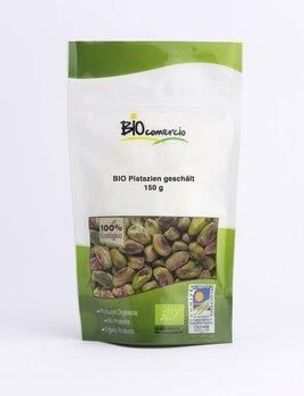BIOcomercio 6x spanische Bio Pistazienkerne 150g