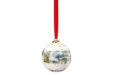 Hutschenreuther Porzellankugel 6cm Weihnachtslieder 2023