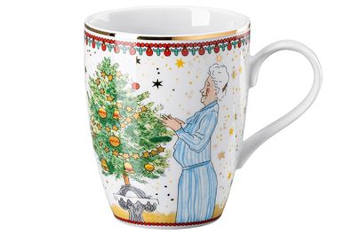 Becher m. Hk. Weihnachtsleuchten