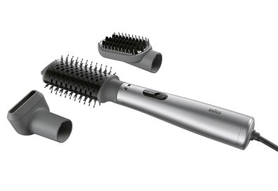 BRAUN Warmluftbürste AS4.3 1.000 W silber