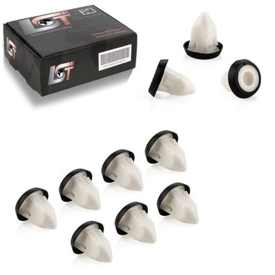 10x Spreizmutter Clip Türverkleidung vorne für Porsche 911 997 Cayenne CAYMAN